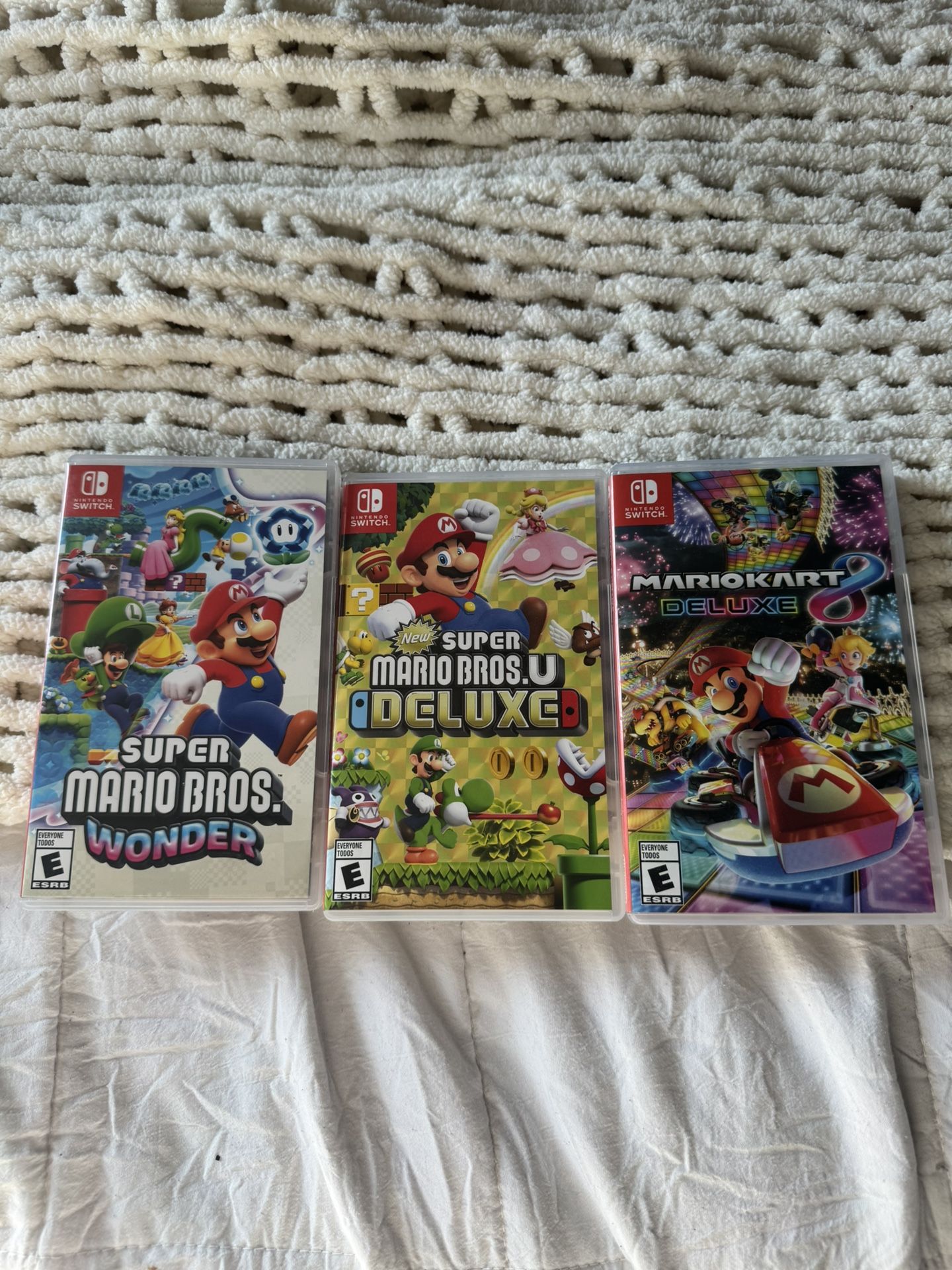 Nintendo Switch Mario Game Bundle 