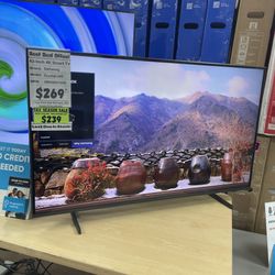 Samsung 43 inch 4K Smart TV with HDR includes Store Warranty and Financing Available!