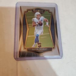 Justin Herbert RC Rookie Quarterback 2020