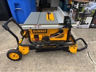 Dewalt table saw with stand