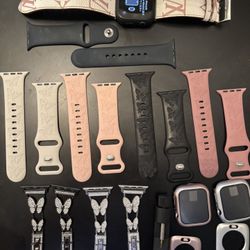 Apple Watch SE 2nd Gen 40mm GPS + Cellular + Extra Bands & Protectors
