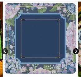Beautiful Mahjong mat and canvas case - NEW