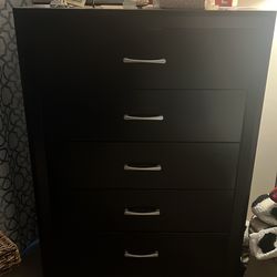 Dark brown dresser