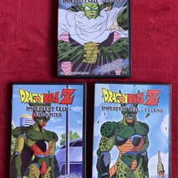 Lot DRAGON BALL Z IMPERFECT CELL ENCOUNTER 17'S END DISCOVERY DVD