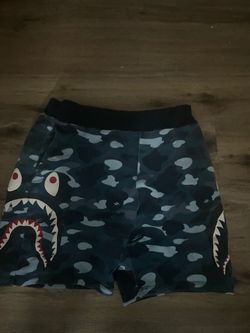 Blue bape shorts