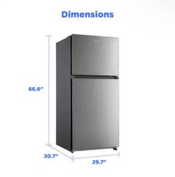 Refrigerator - Stainless Steel - Brand New