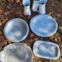 4 Pcs Serving  Trays 