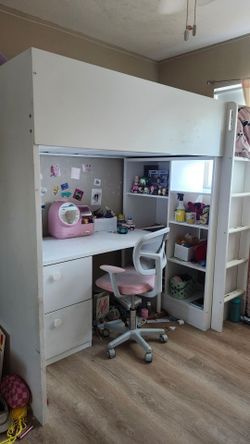 Ikea Bunk with Deak
