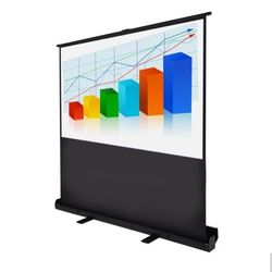 New Instahibit Projector screen 60 Inch portable Pop Up Floor Screen