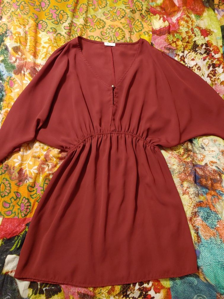 Stunning burgundy tunic