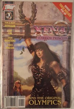 Xena: Warrior Princess #1 (of 3) – Topps Comics – Original Olympics
