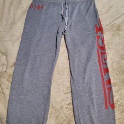 GUC Victorias Secret Pink SF 49ers Sweatpants size Medium