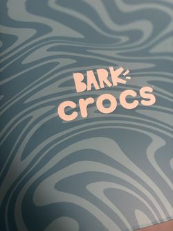 Brand new dog crocs small