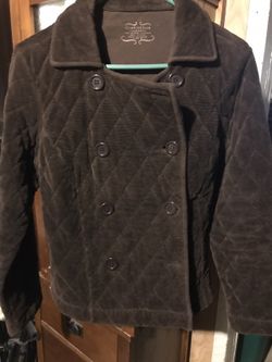 Quilted fall jacket