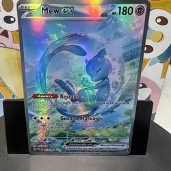 Pokémon – Bubble Mew ex Custom Fan Promo Art)