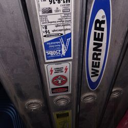 Werner Folding 16ft Ladder