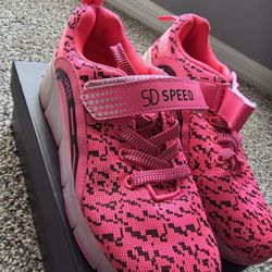 Light Up Pink Sneakers  SKATES
