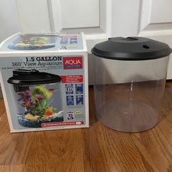1.5 Gallon Tank With Lights And Filter