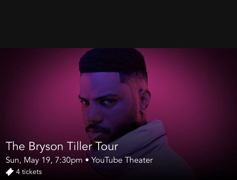 Bryson Tiller Tour Tickets 
