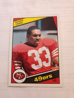 Roger Craig 84 Topps NFL Rookie
