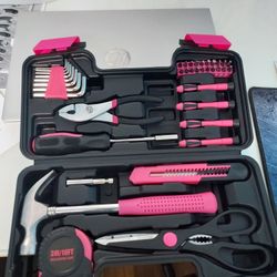 Pink Tool Box Kit