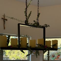 7 -Light Oil-rubbed Bronze Traditional For Use in Bedrooms, Dining Rooms, Etc
