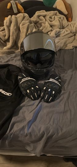 Sedici Strada 3 Large Helmet/ Alpinestars SPX Air Carbon v2 Large