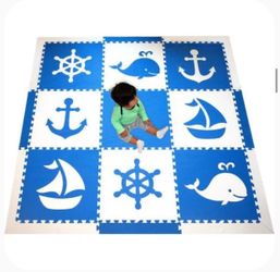 Baby Boy Nautical - Non Toxic Play Mat