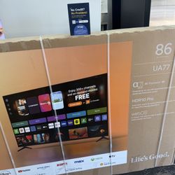 86”LG 4K SMART TV 