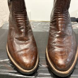 Ostrich Legs Cowboy Boots
