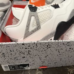 Brand New Jordan 4 White Cement (No Trades)