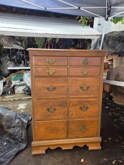 4 drawer Maple Drawer