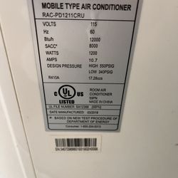 Toshiba Mobile Type Air Conditioner