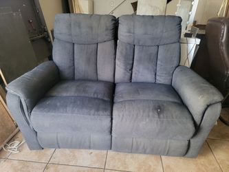 Love seat recliner couch