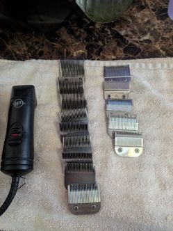Andis clipper with blades