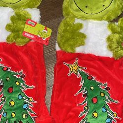 Grinch Stockings 