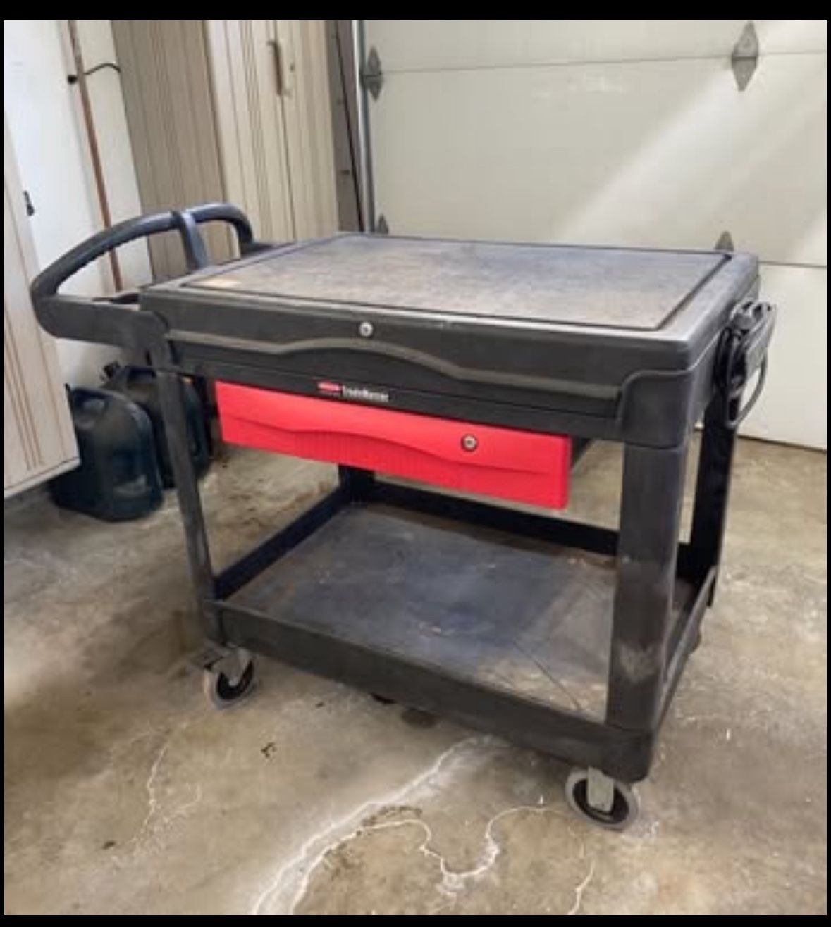 Rubbermaid Trade master Cart