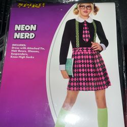 Neon Nerd Costume 