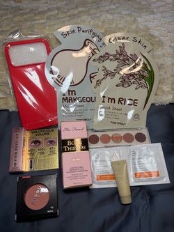 Bundle of makeup and skincare