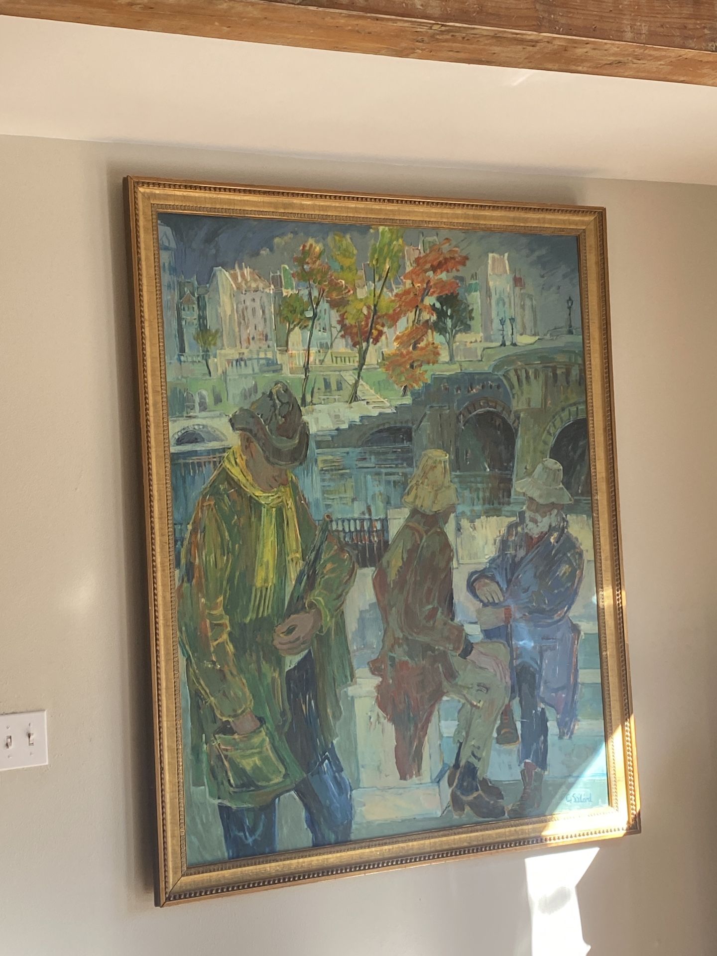 Large Antique Artwork