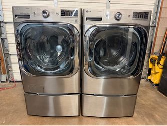 VERY NICE LG 29 JUMBO WASHER AND ELECTRIC DEYER SET EXCELLENT CONDITIONS
