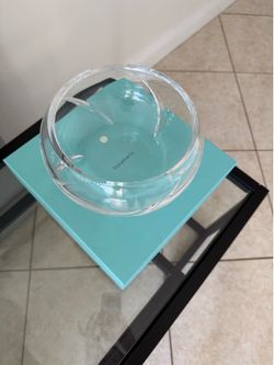 Tiffany crystal bowl