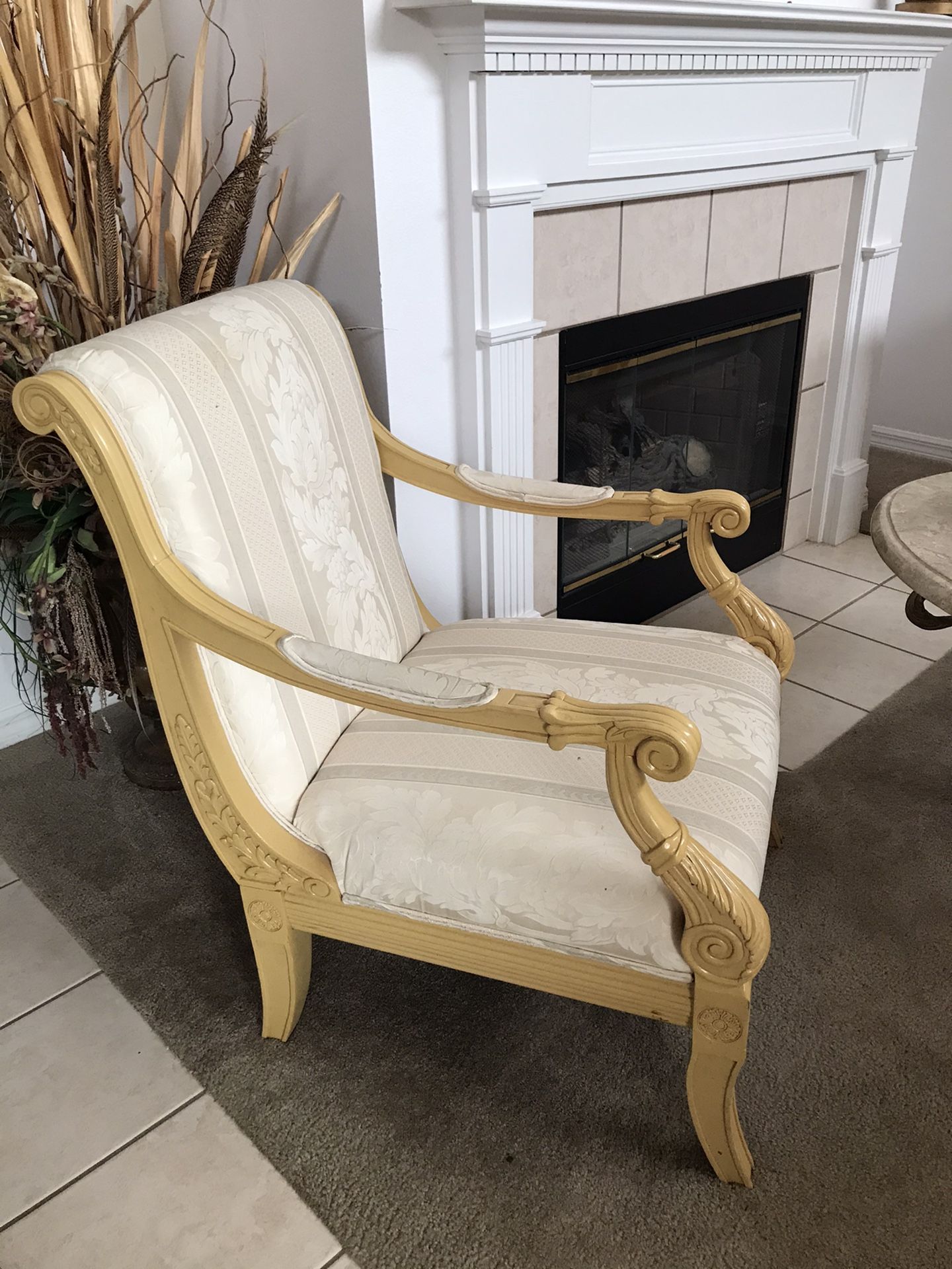 Thomasville Chair and Loveseat