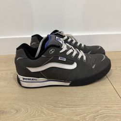 Vans Geoff Rowley XLT Sz 12 Chunky Puffy Gray Skate Shoe Sneaker Retro