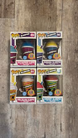 Funko Pop Lot (Full Set) GLITTER Slurpee