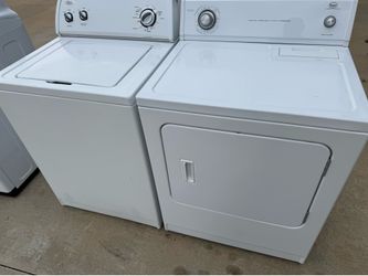 combo Whirlpool Washer and Roper dryer  by whirlpool corporation electric heavy duty super load capacity working perfectly extra for delivery same day