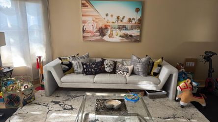 Restoration hardware sofa