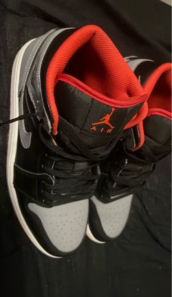 Air Jordan 1s black and red