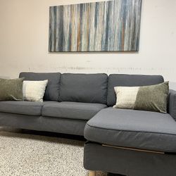 (+Delivery Opt.) Amazing/Reversible L-Shaped Sectional + Storage!