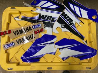 Dirt bike sticker graphics..Yamaha 05 $25